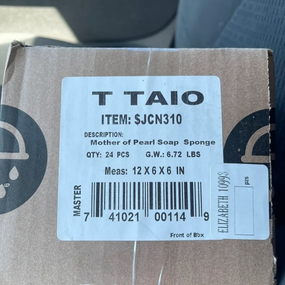 BUNDLE TTAIO ESPONJABON CASE OF 24 PIECES